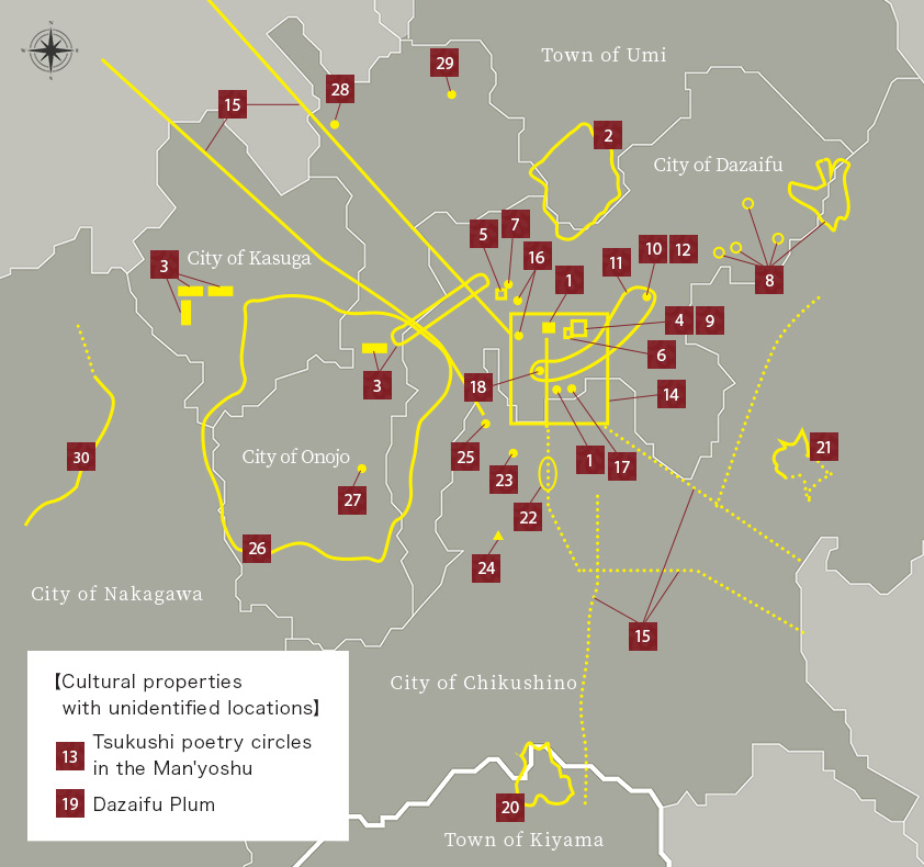 Constituent Cultural Properties Map